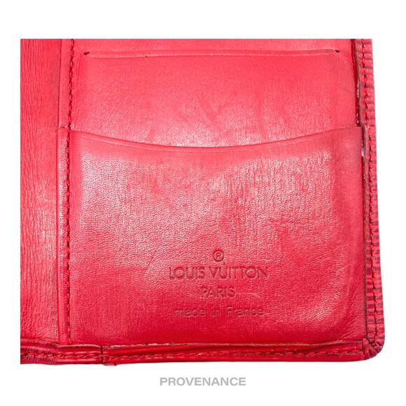 🔴 Louis Vuitton Pocket Organizer - Red Epi Leather - Picture 8 of 10
